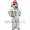 Firefighter Dalmatian Mascot Costume