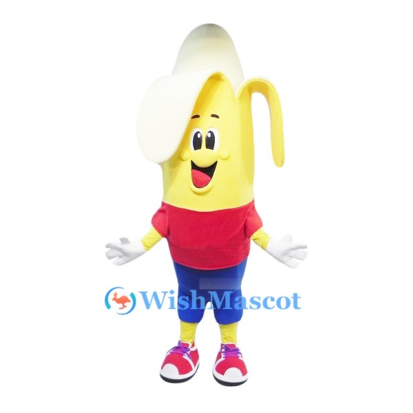 Colorful Banana Mascot Costume