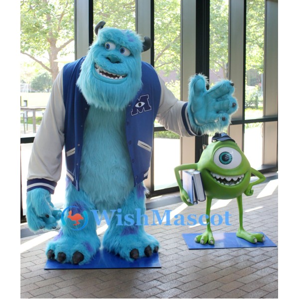 Sulley & Mike Mascot Costume