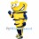Yellow Tornado Mascot Costume