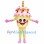 Birthday Cake Mascot Costume