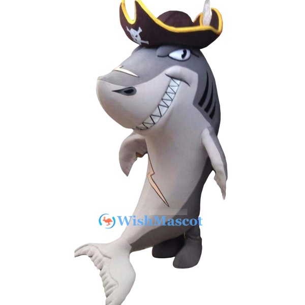 ‌Pirate Shark Mascot Costume