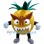Evil Pineapple Mascot Costume