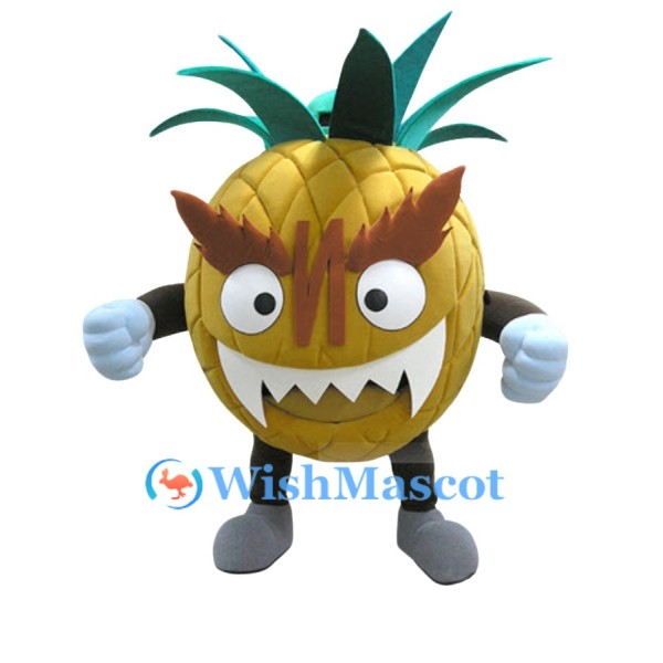 Evil Pineapple Mascot Costume