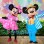 Mickey & Minnie Mouse Mascot Costume