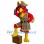 Custom Parrot Pirate Mascot Costume