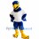 Custom Blue Eagle Mascot Costume