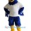 Custom Blue Eagle Mascot Costume