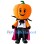 Halloween Vampire Pumpkin Mascot Costume