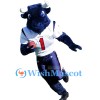Houston Texans Blue Bull Mascot Costume