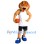 Basketball Snake Mascot Costume