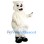 Cheerful Polar Bear Mascot Costume