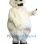 Cheerful Polar Bear Mascot Costume