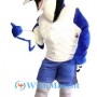 Blue Bird Mascot Costume for Sports Events