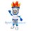 Friendly Torch Mascot Costume