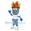 Friendly Torch Mascot Costume