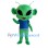 Green Alien Mascot Costume