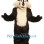 Black Wolf Mascot Costume