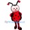 Cute Ladybug Mascot Costume