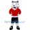 Athletic Wolf Mascot Costume