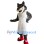 Sporty Wolf Mascot Costume