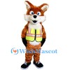 ‌Safety Fox Mascot Costume
