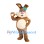 ‌Cute Brown Rabbit Mascot Costume