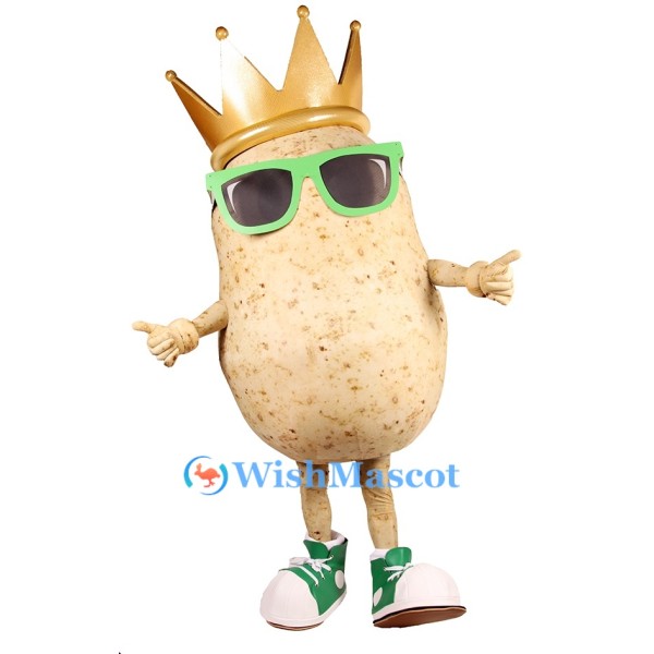 Potato King Mascot Costume
