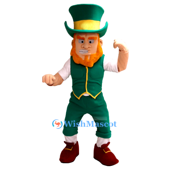 Irish Leprechaun Mascot Costume