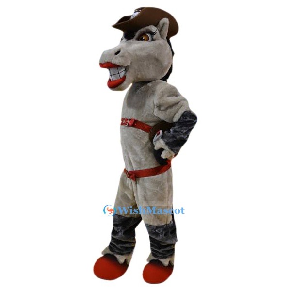 Western Cowboy Horse Mascot Costume