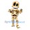 Halloween Skeleton Mascot Costume