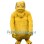 ‌Yellow Furry Monster Mascot Costume