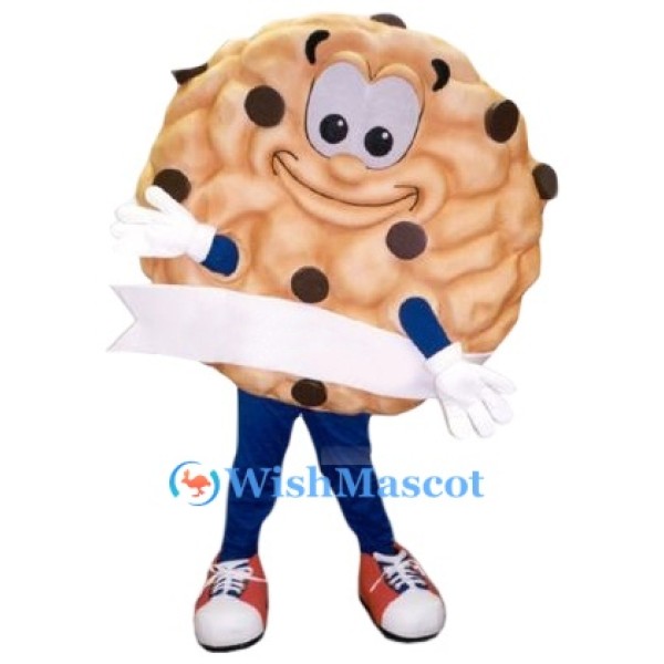 Happy Cookie Mascot Costume