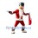 Patriotic Santa Claus Mascot Costume
