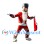 Patriotic Santa Claus Mascot Costume