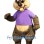 Soft Squirrel Mascot Costume