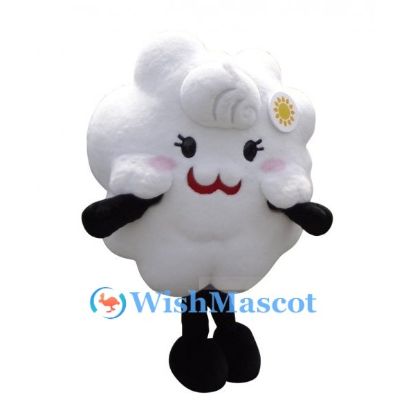 ‌Cute Cloud Mascot Costume
