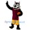 Basketball Black Wolf Mascot Costume