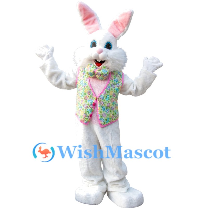 Festive Easter Bunny Mascot Costume