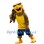 Sport Brown Falcon Mascot Costume
