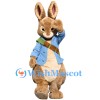 Lifelike Peter Rabbit Mascot Costume