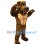 Muscle Brown Dog Mascot Costume