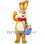 Cheerful ‌Easter Bunny Mascot Costume