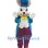 Elegant Easter Bunny Mascot Costume
