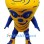 Yellow & Blue Tornado Mascot Costume