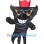 Crown Tornado Mascot Costume