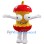 Funny Apple Mascot Costume
