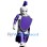 Purple Knight Mascot Costume