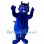 Friendly Blue Devil Mascot Costume