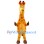 Festive Giraffe Mascot Costume